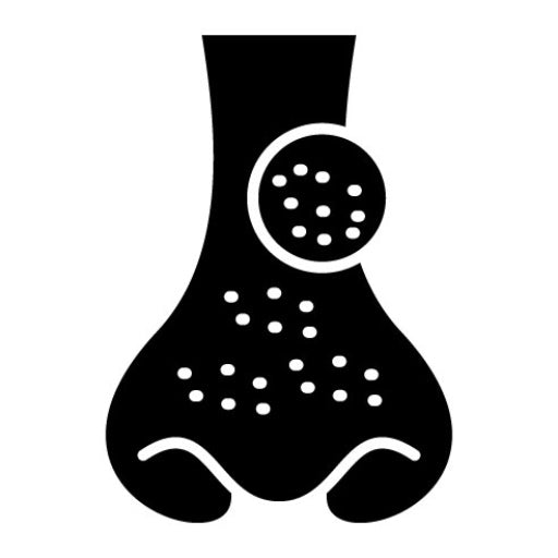 Blackhead Glyph Icon | Skincare