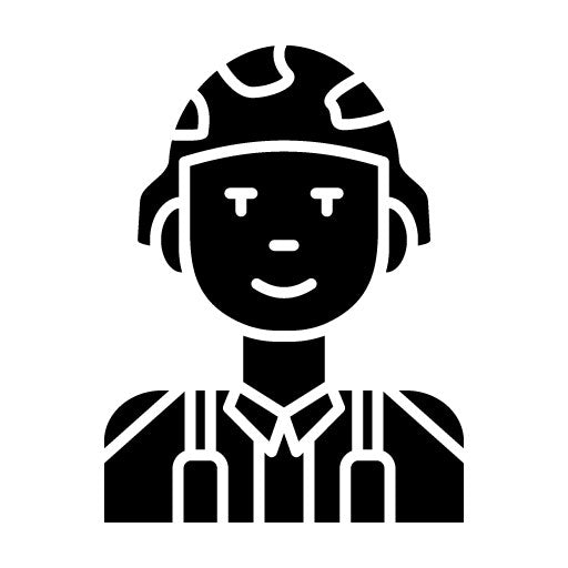 Soldier Glyph Icon
