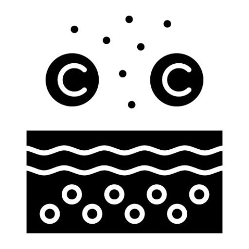 Collagen Glyph Icon | Skincare