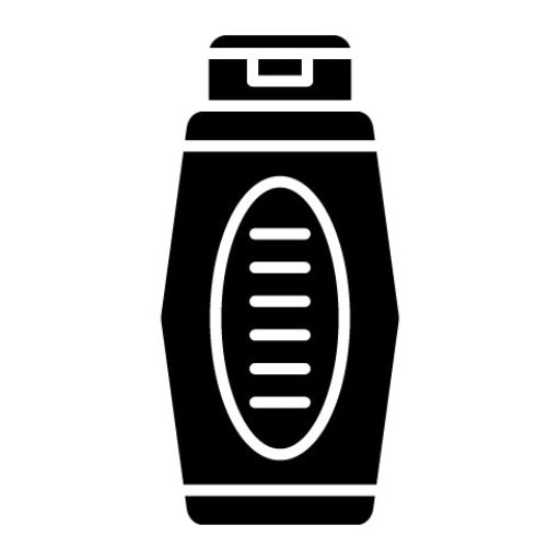 Conditioner Glyph Icon | Skincare