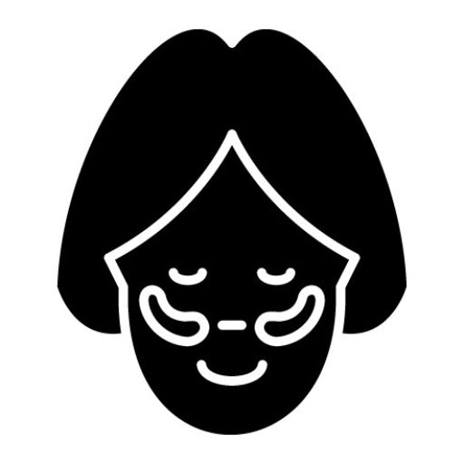 Dark Circles Glyph Icon | Skincare