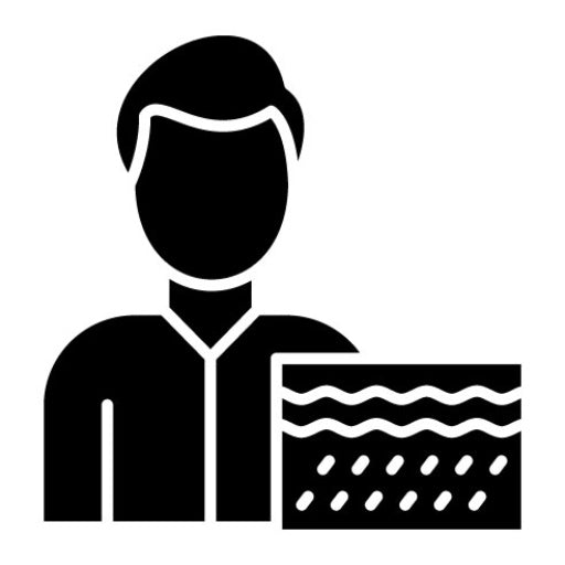 Dermatologist Male Glyph Icon