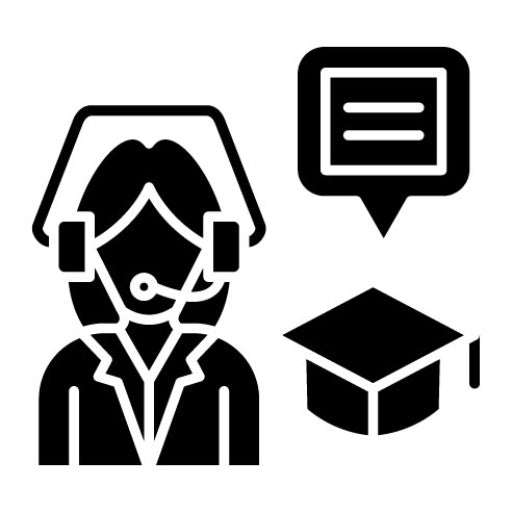 Expert Advice Glyph Icon | Skincare