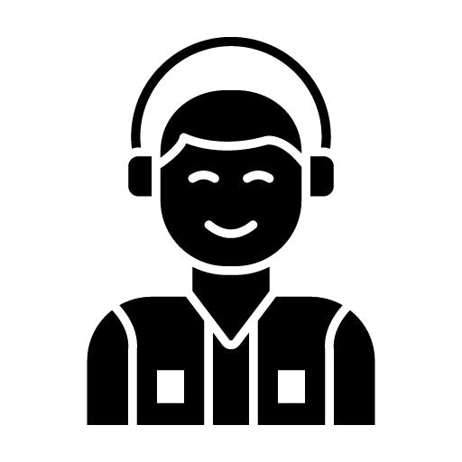 Film Director Glyph Icon