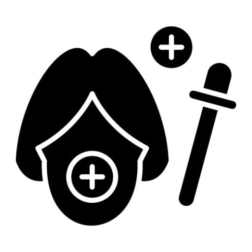 Facial Treatment Glyph Icon | Skincare