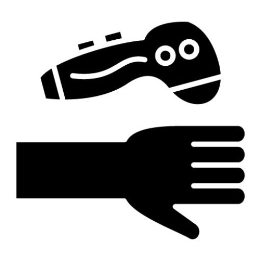 Laser Therapy Glyph Icon | Skincare