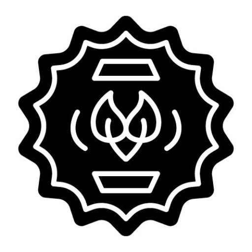 Organic Glyph Icon | Skincare