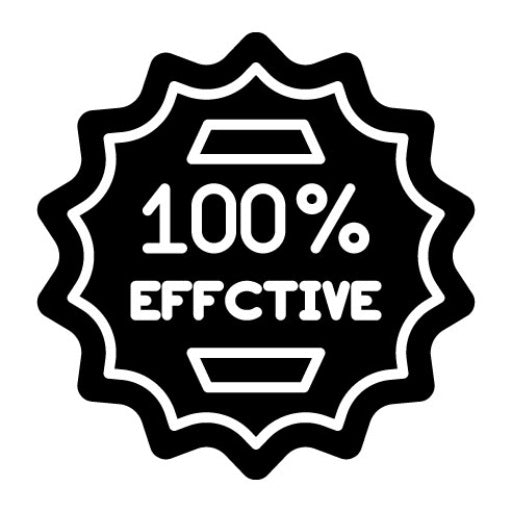 Proven Effectiveness Glyph Icon