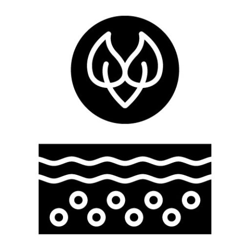 Sensitive Skin Glyph Icon | Skincare