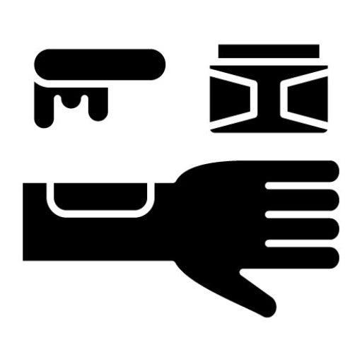 Waxing Glyph Icon