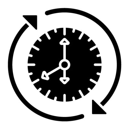 Daily Routine Glyph Icon