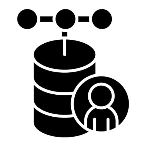 Client Database Glyph Icon