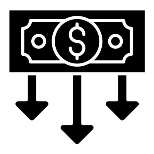 Low Overhead Glyph Icon