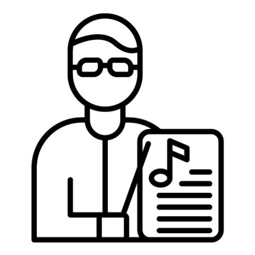 Music Teacher Male Icon