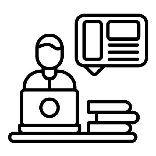 Web Designer Male Icon