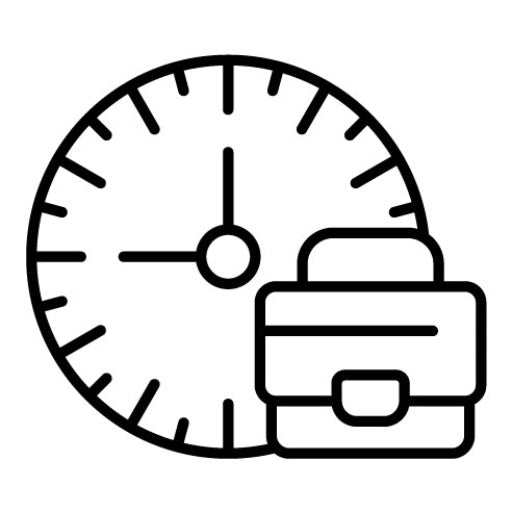 Work Time Boundaries Icon
