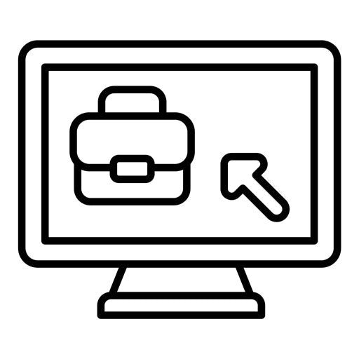 Remote Business Icon