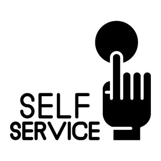 Self Service Glyph Icon