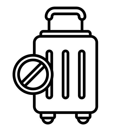 Travel Restrictions Icon | Untact World