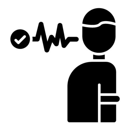 Voice Recognition Glyph Icon | Untact World