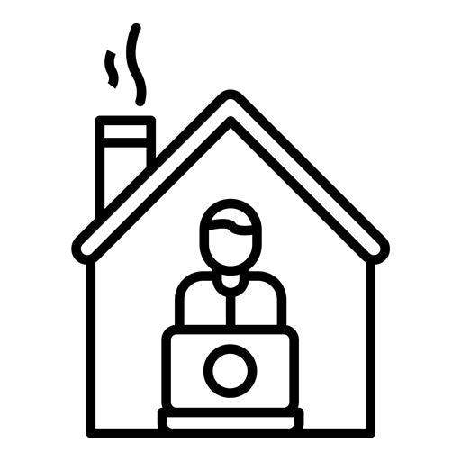 Work From Home Icon | Untact World