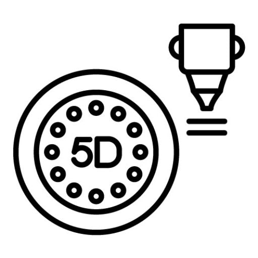 5D Data Storage Icon