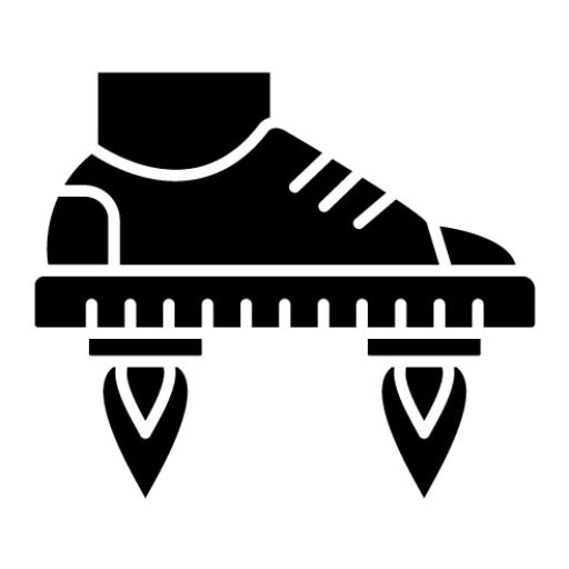 Flying Boots Glyph Icon
