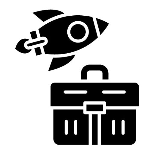 Career Glyph Icon | Job Search