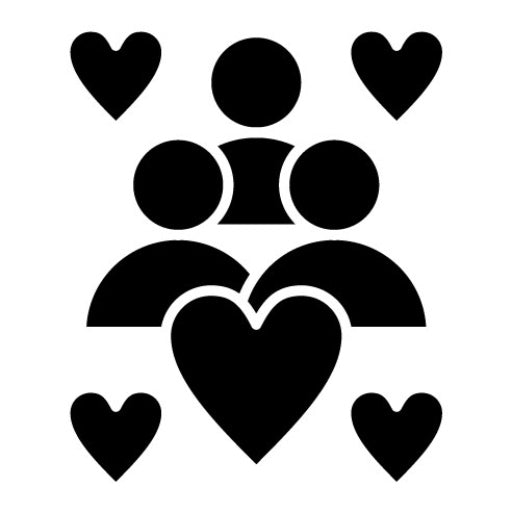 Volunteering Glyph Icon