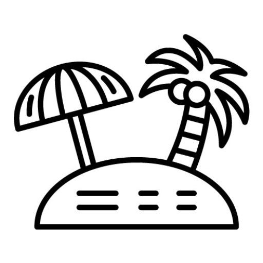 Beach Vacation Icon