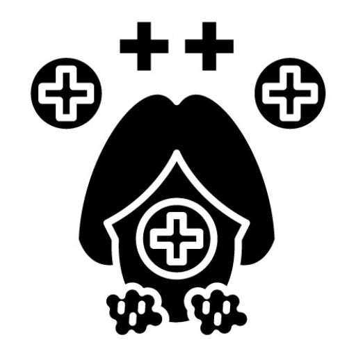 Health and Spa Glyph Icon