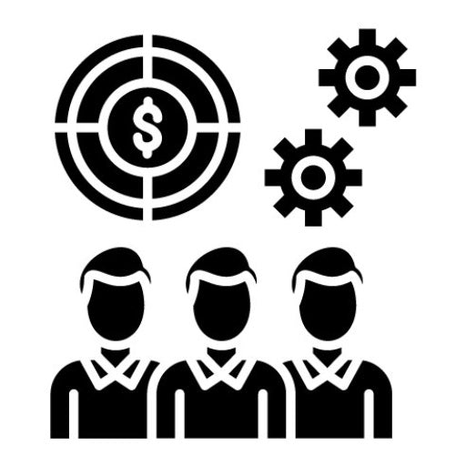 Team Building Glyph Icon | Travel Agency