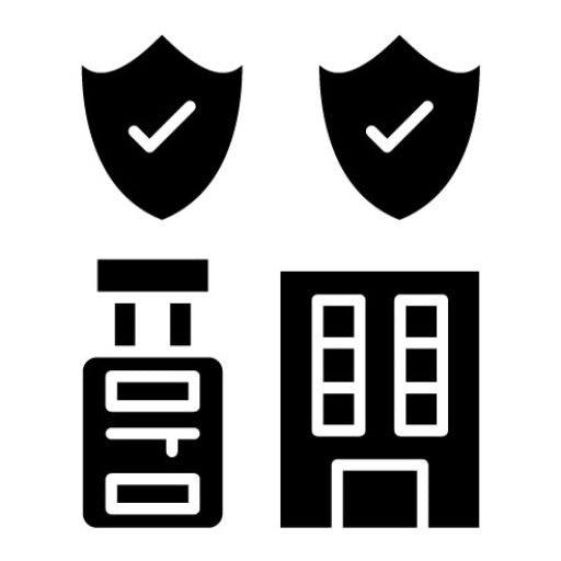 Travel Insurance Glyph Icon | Travel Agency