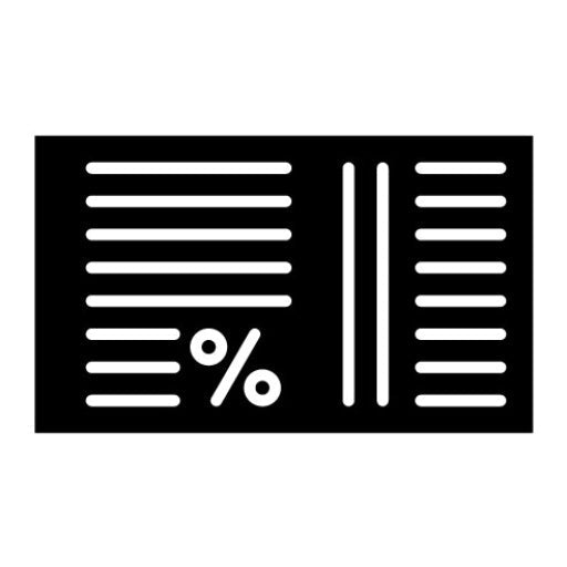 Voucher Glyph Icon | Travel Agency