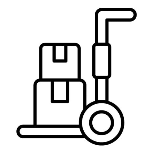 Warehouse Trolley Icon