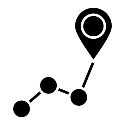 Tracking Glyph Icon | Logistics