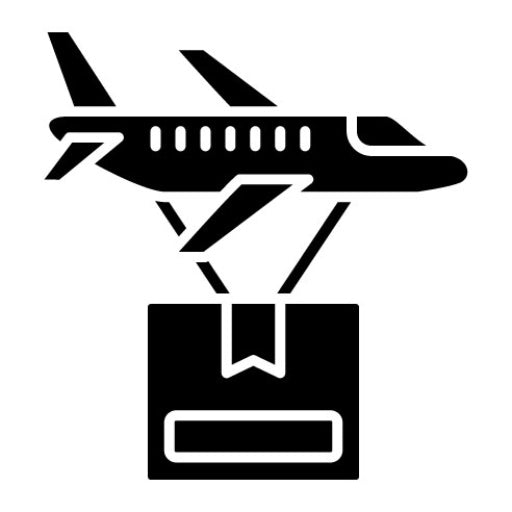 Airship Glyph Icon | Logistics