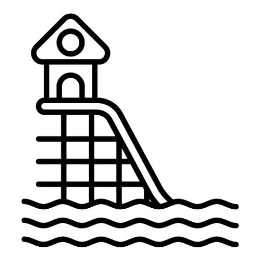 Water Slide Icon | Theme Park