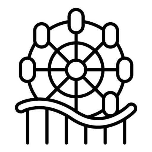 Ferris Wheel Icon | Theme Park
