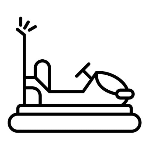 Bumper Cars Icon | Theme Park