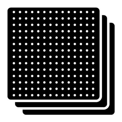 Abrasives Glyph Icon