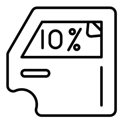 Window Tinting Icon