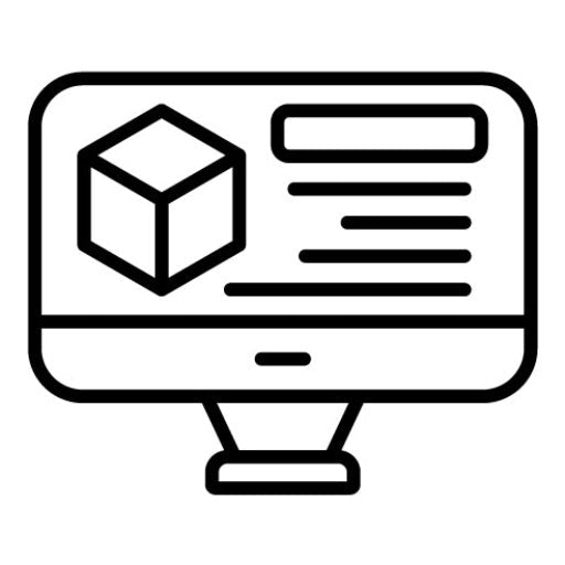 3D Modelling Icon