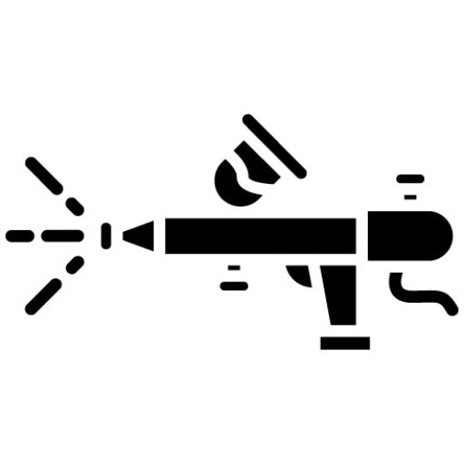 Airbrush Glyph Icon | Design