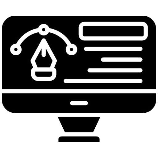 Anchor Point Glyph Icon