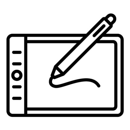 Drawing Tablet Icon | Design