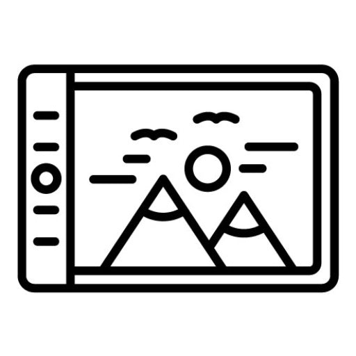 Graphic Tablet Icon | Design