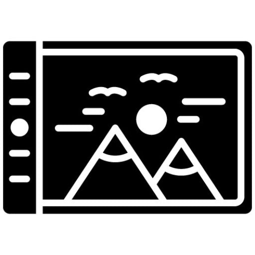 Graphic Tablet Glyph Icon | Design