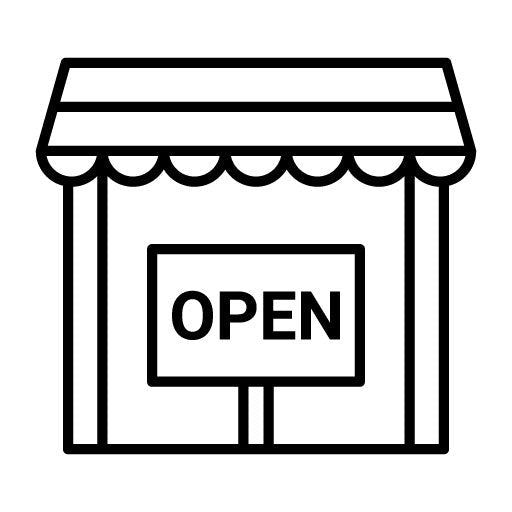 Shop Open Icon