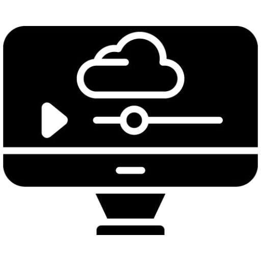 Video Services Glyph Icon